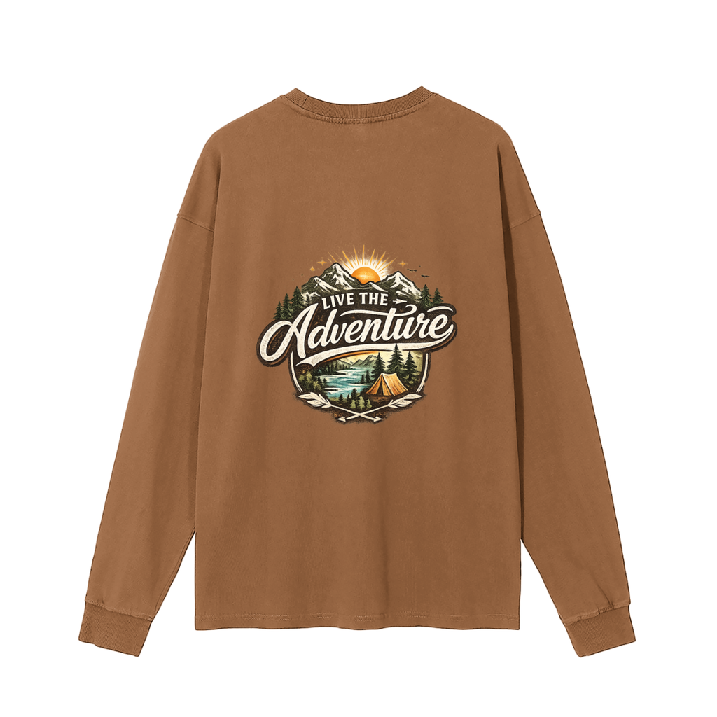 Vintage Washed Long Sleeve T-Shirt