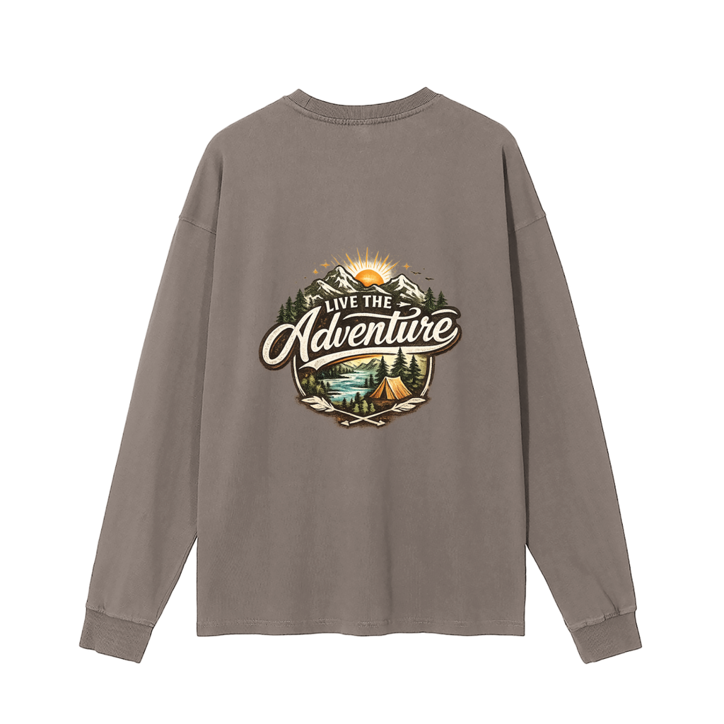 Vintage Washed Long Sleeve T-Shirt