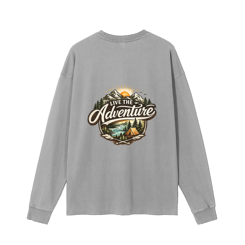 Vintage Washed Long Sleeve T-Shirt