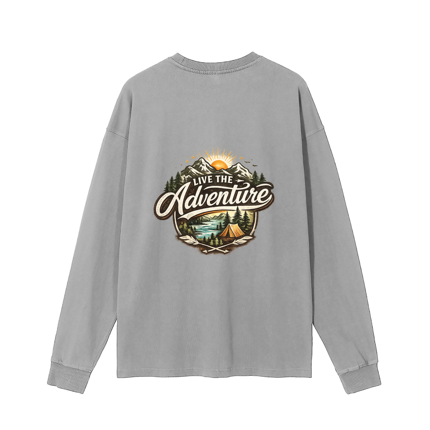 Vintage Washed Long Sleeve T-Shirt