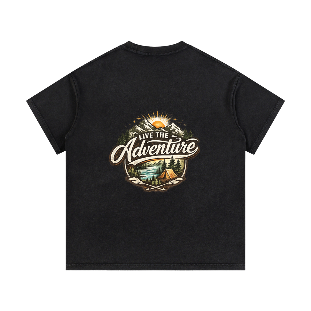 Vintage Wash Cotton T-Shirt