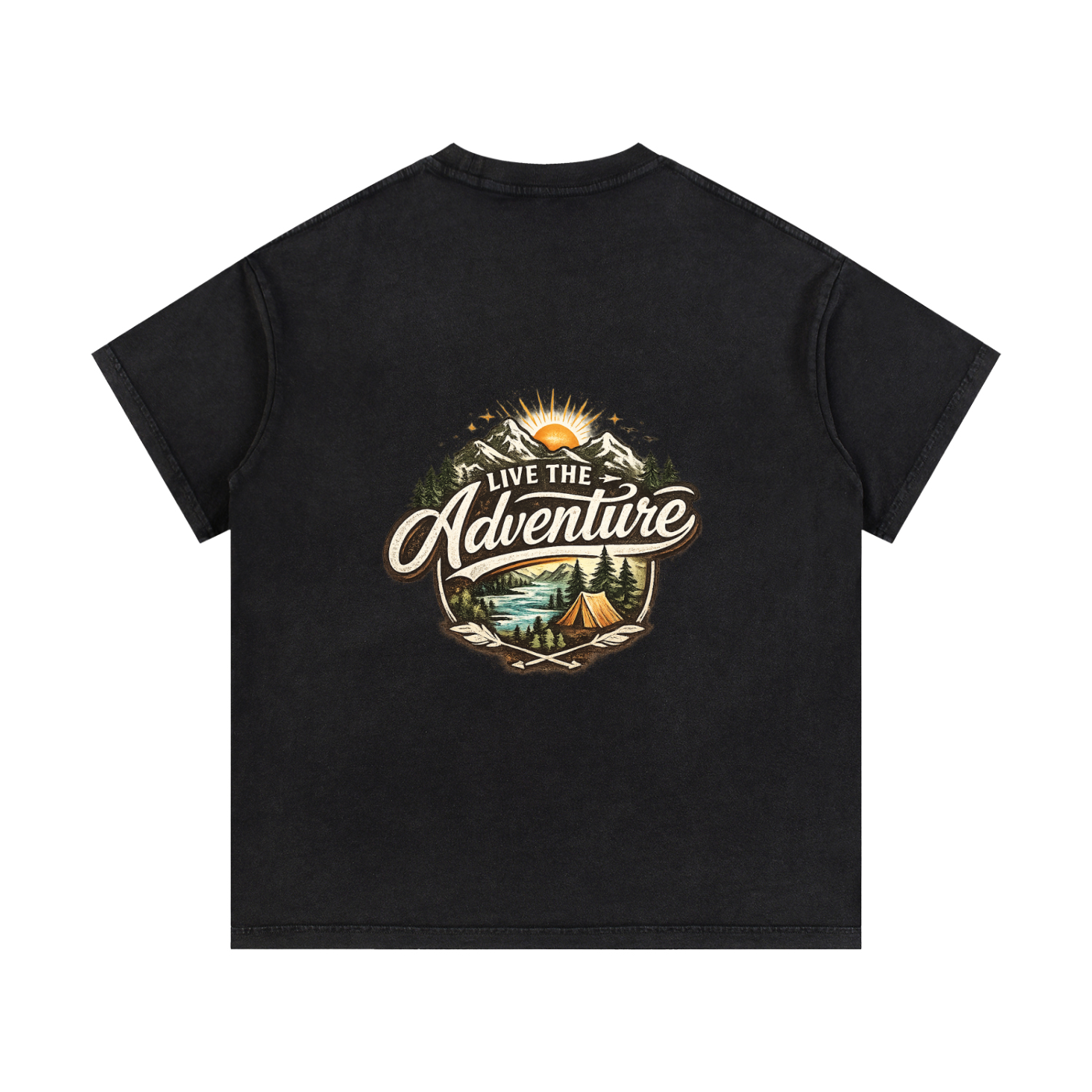 Vintage Wash Cotton T-Shirt