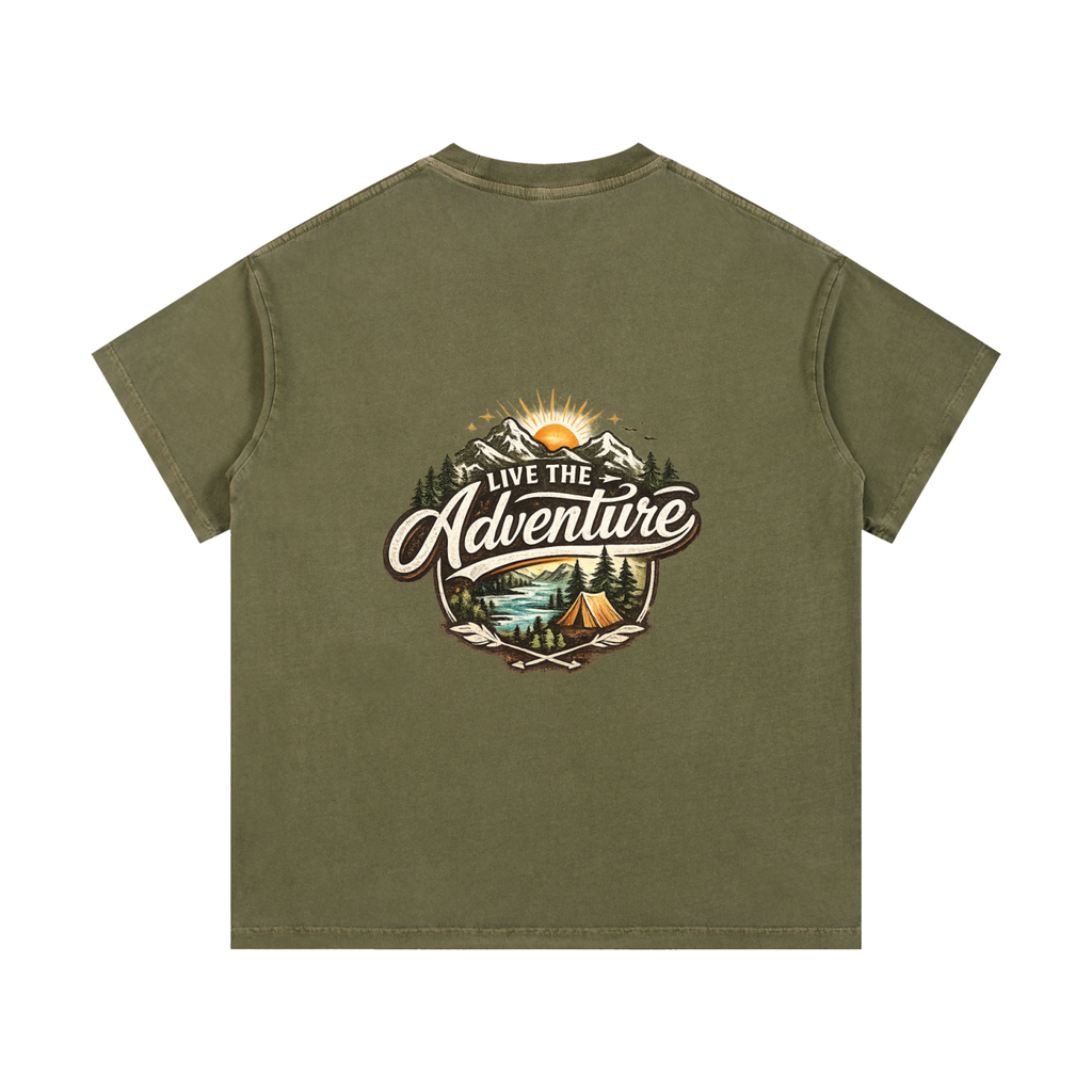 Vintage Wash Cotton T-Shirt