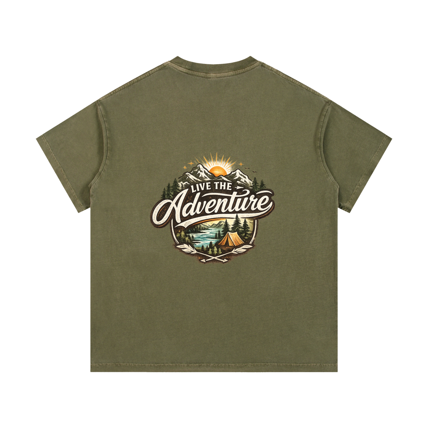 Vintage Wash Cotton T-Shirt